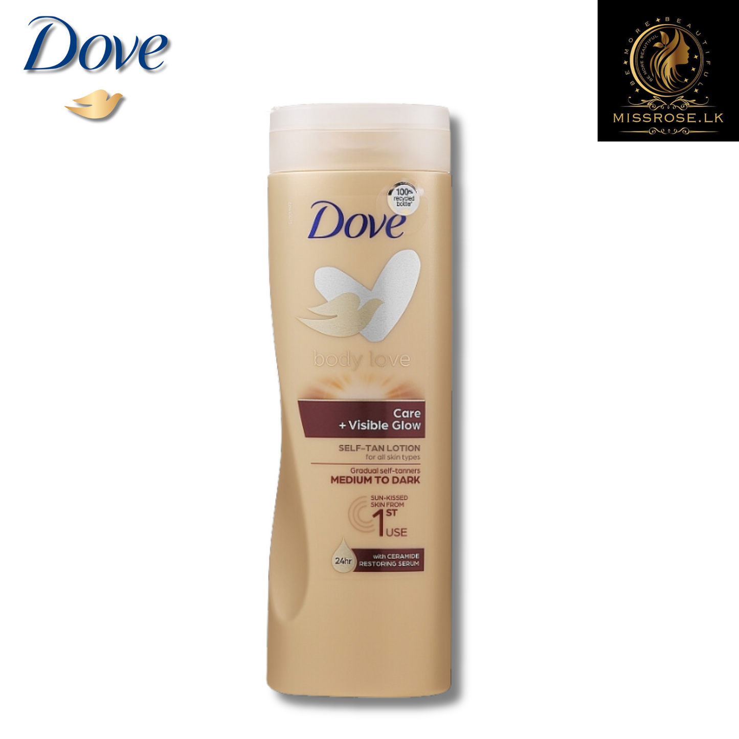 Body Love Visible Glow Gradual Self-Tan Body Lotion - Missrose.lk