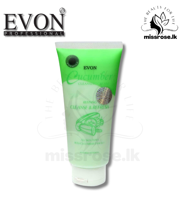 EVON cucumber cleansing cream 180ml - Missrose.lk