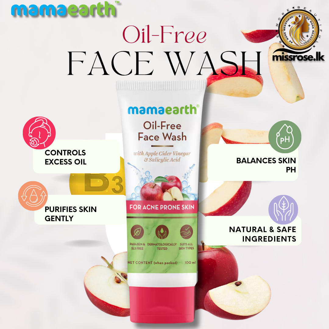 Mamaearth Oil-Free Face Wash For Oily Skin 100ml