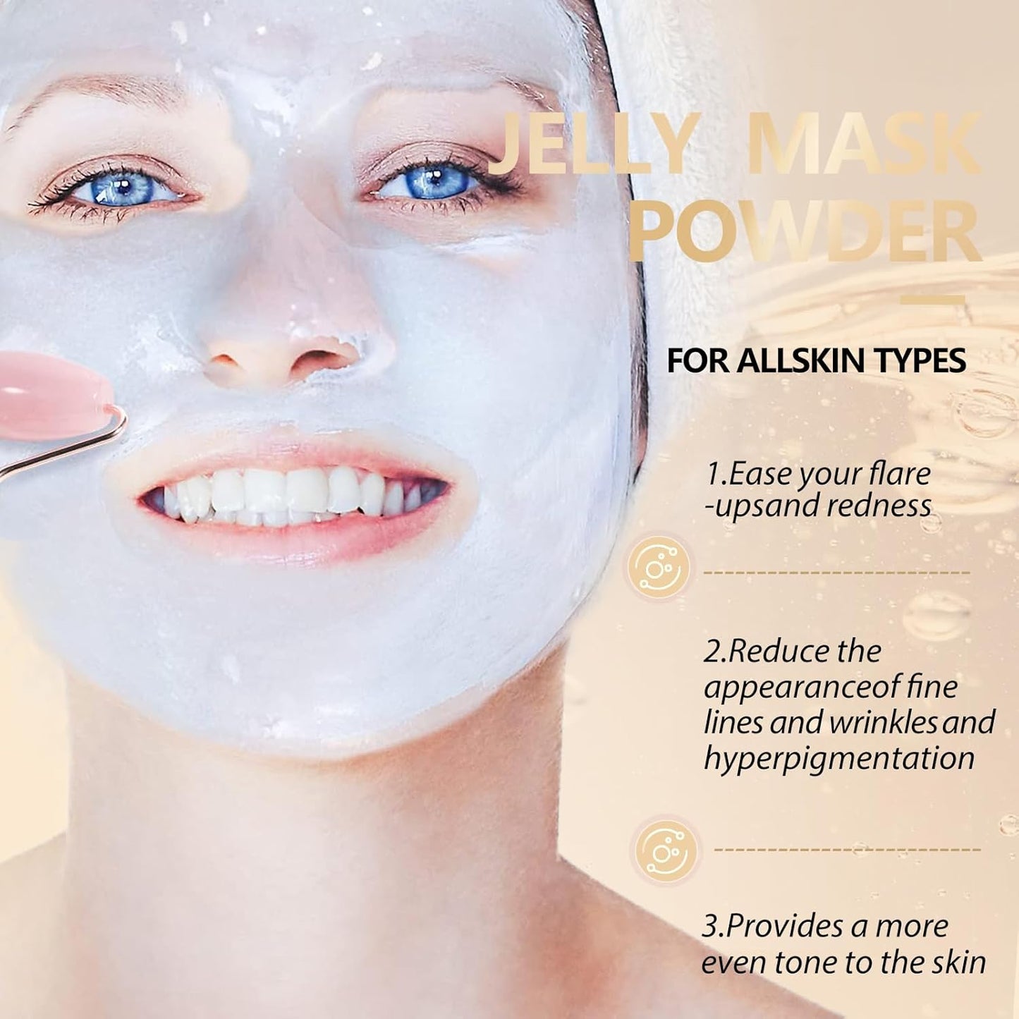 Jelly Mask Luxury 24k Gold Mask - Missrose.lk