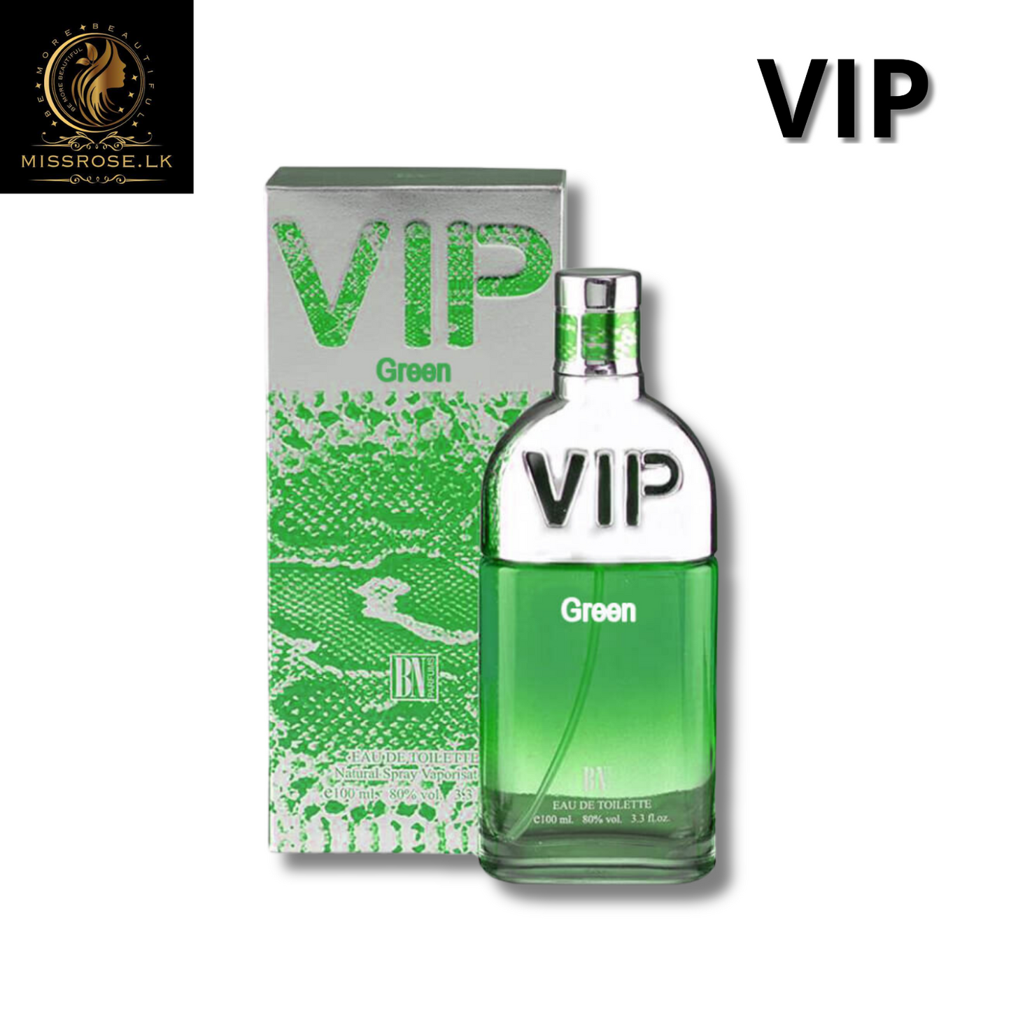 VIP Green Perfume 100ml - VIP Perfume for Men - Missrose.lk