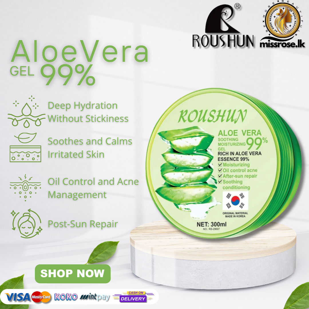 Roushun Aloe Vera 99_ Soothing Moisturizing Gel 200ml