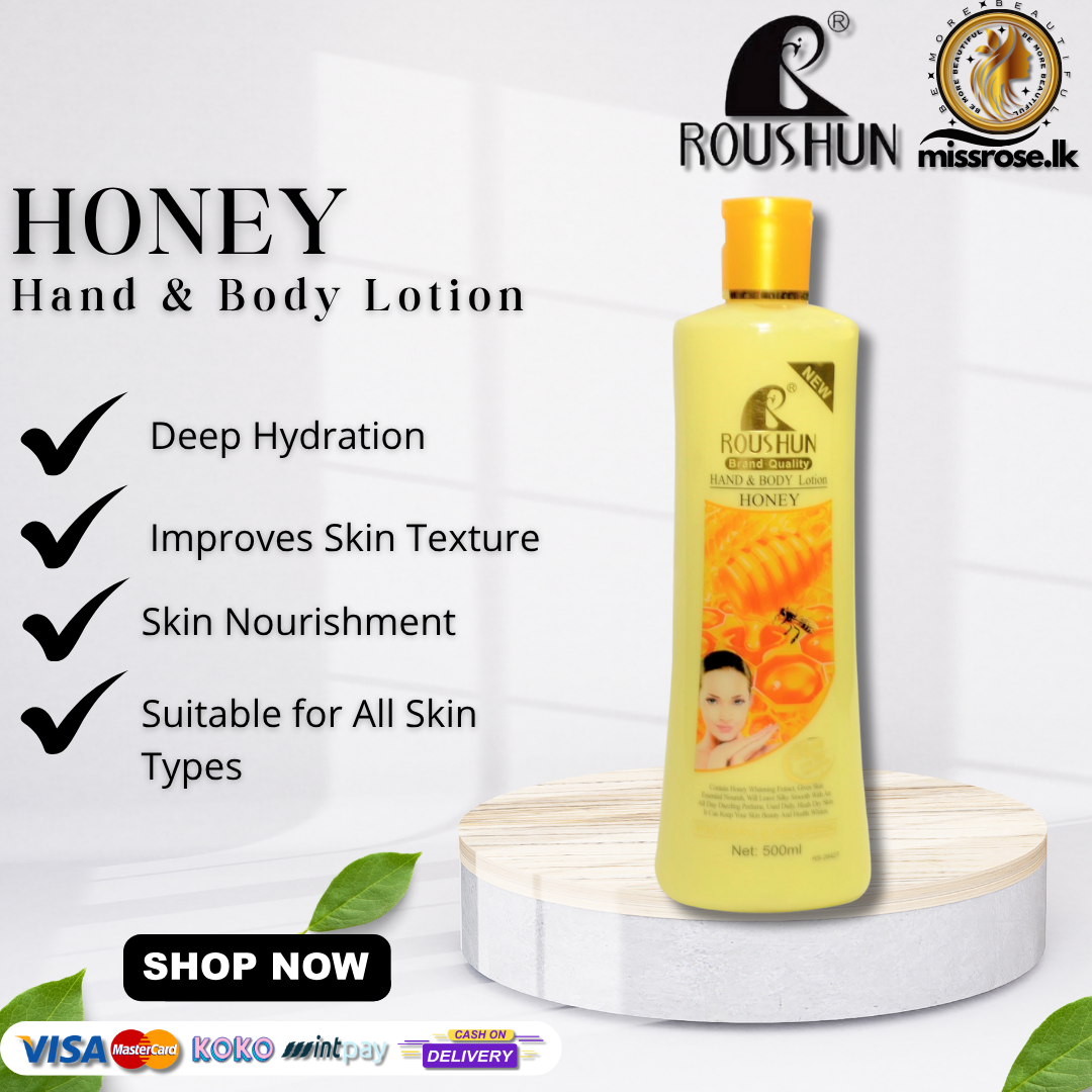 Roushun Honey Hand And Body Lotion 500ml