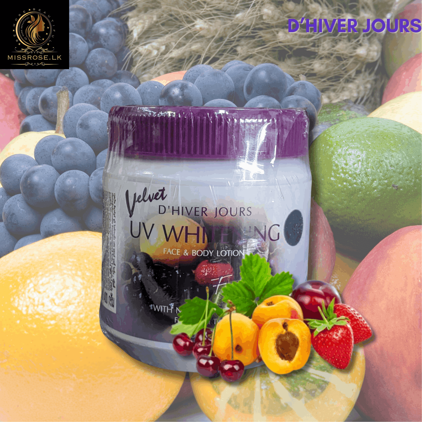 D’HIVER JOURS Fruity UV Whitening Face & Body Lotion
