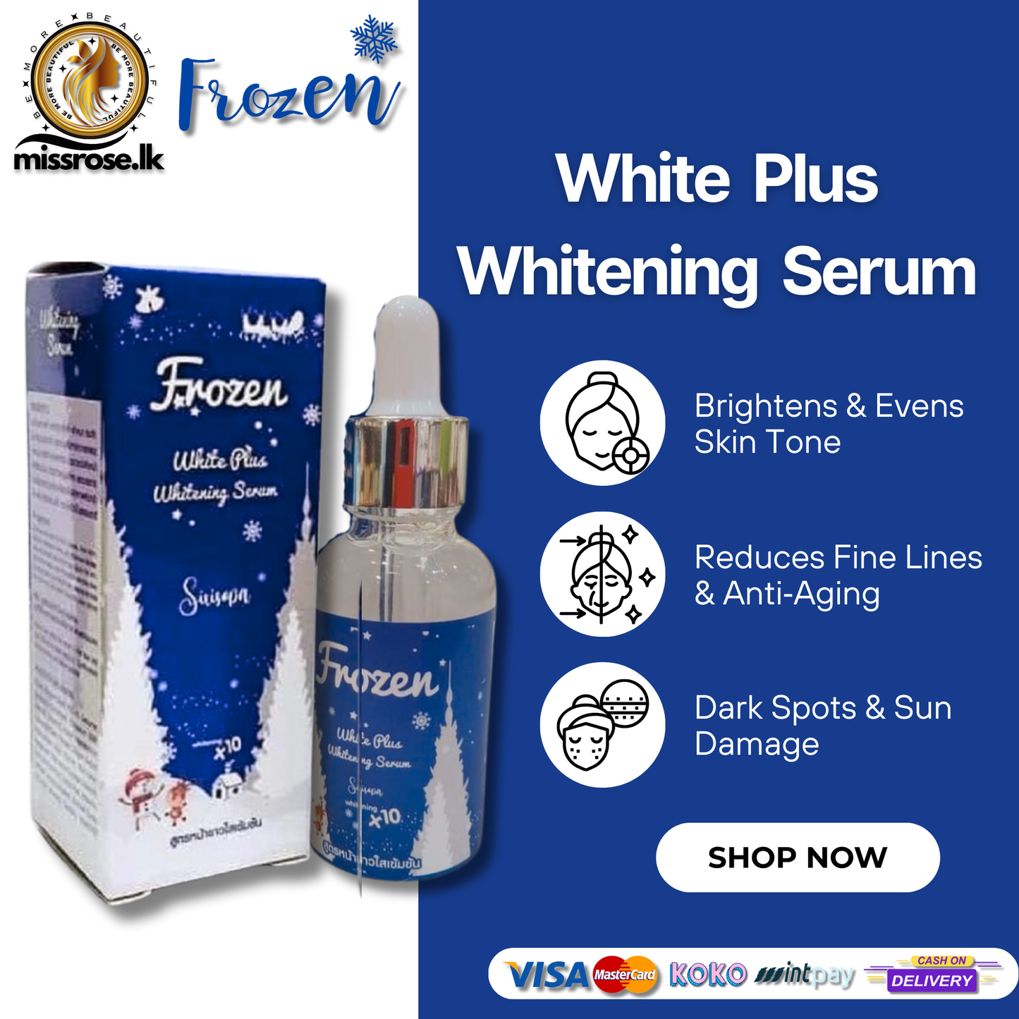 Frozen White Plus Whitening Serum (40 ml)