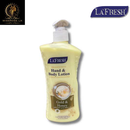 La Fresh Gold & Honey Hand & Body Lotion 550ML
