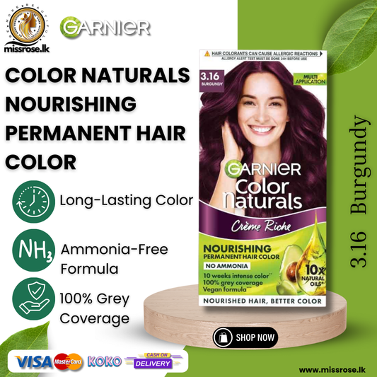 Garnier Color Naturals Shade 3.16 Burgundy