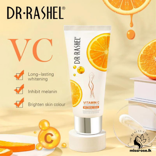 Dr.Rashel Vitamin C Brightening & Anti Aging Whitening Cream for Private Body Parts - missrose.lk