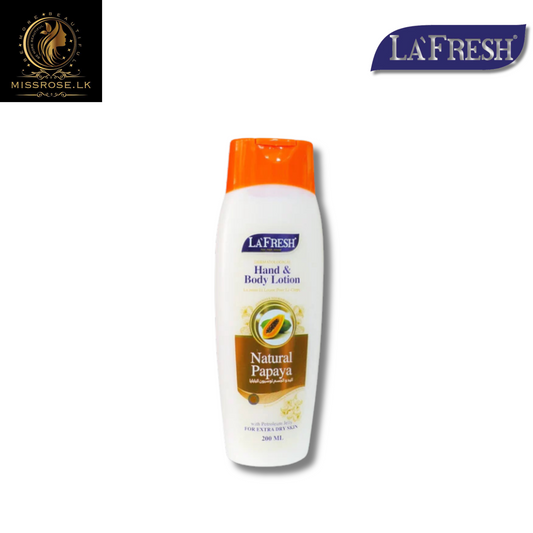 La Fresh Hand & Body Lotion Natural Papaya 200ml