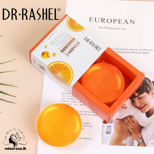 Dr.Rashel Vitamin C Brightening & Anti Aging Whitening Soap - 100gms - missrose.lk