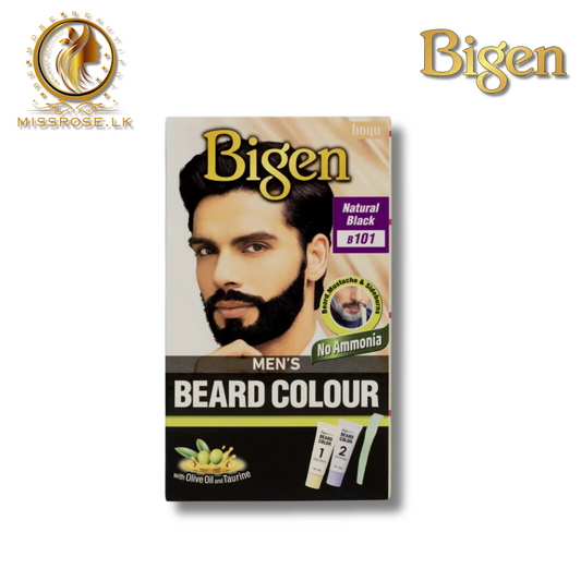 Bigen Men’s Beard Colour - B101 - Natural Black