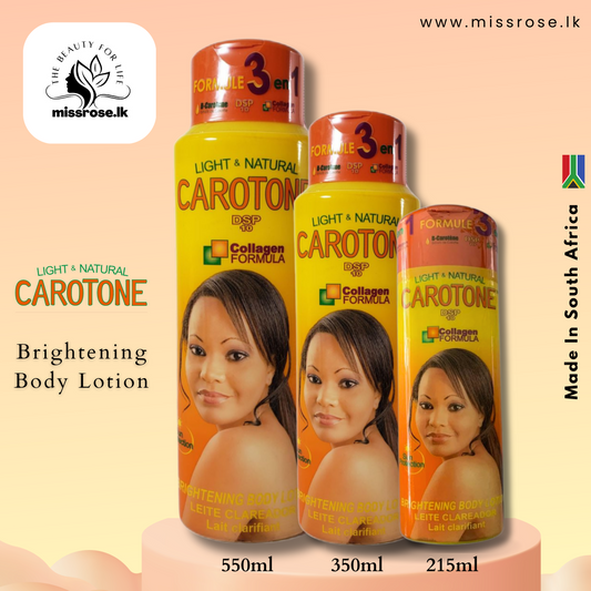 CAROTONE body lotion - missrose.lk