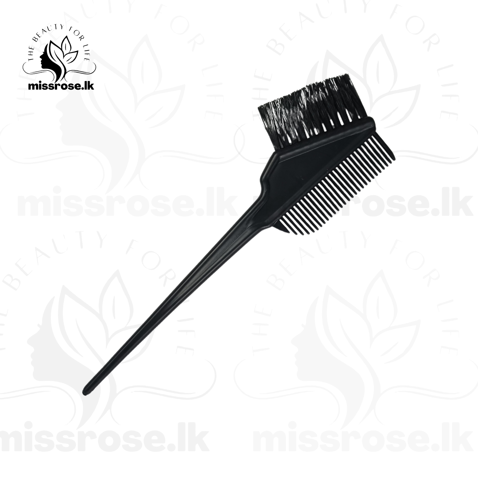 2 In 1 Tint Hair Brush Coloring Dye Comb and Brush - Missrose.lk