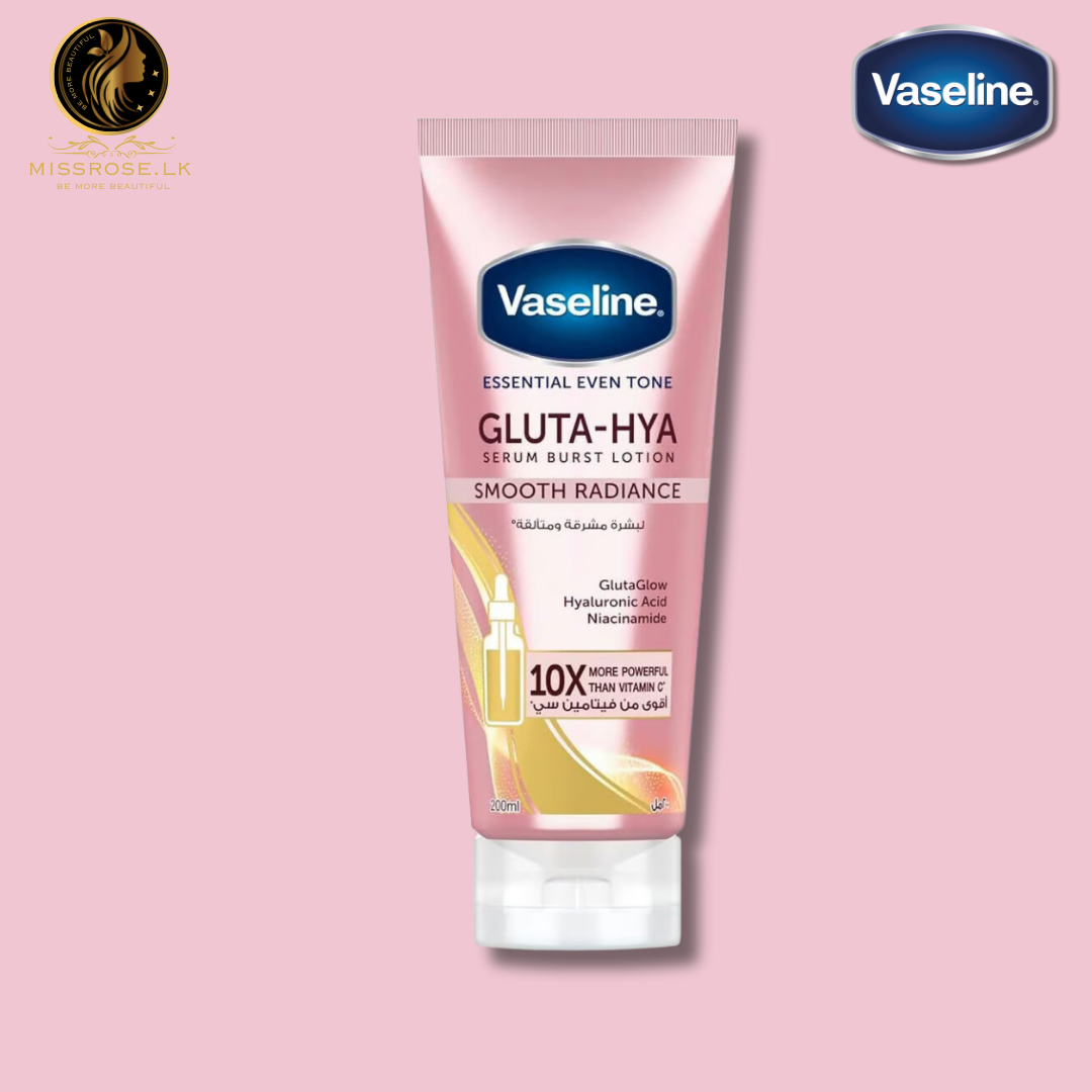Vaseline® Essential Even Tone Smooth Radiance Gluta-Hya Serum Burst Lotion