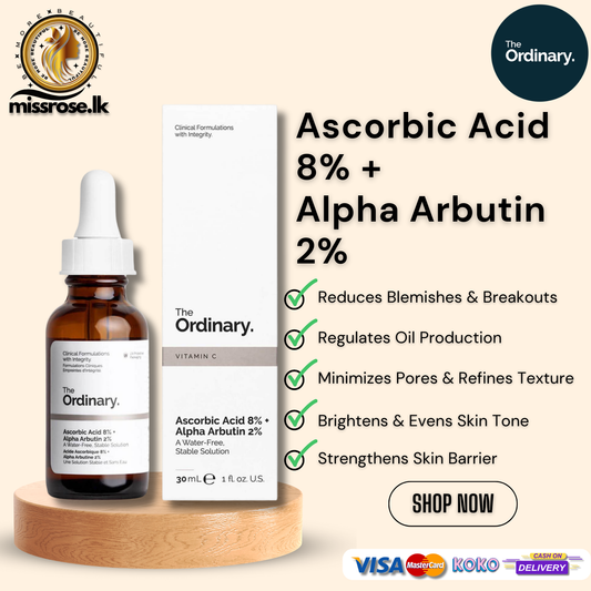 The Ordinary Ascorbic Acid 8% + Alpha Arbutin 2%