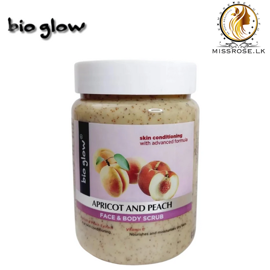 Bio Glow Apricot & Peach Face & Body Scrub
