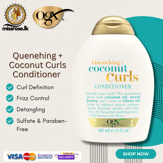 OGX Quenehing+ Coconut Curls Conditioner 385ml