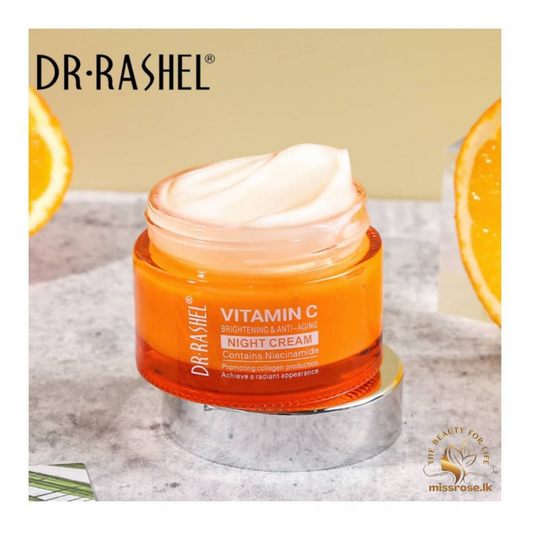 Dr. Rashel Vitamin C Brightening & Anti – aging Night Cream - missrose.lk