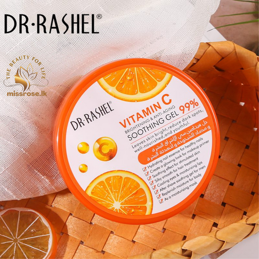 Dr.Rashel Vitamin C Brightening and Anti-Aging Soothing Gel - 300ml - missrose.lk