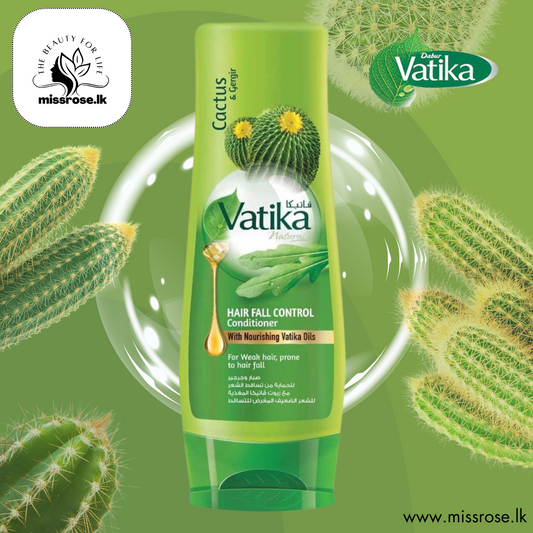 Vatika Cactus & Gergir Shampoo 400m - missrose.lk