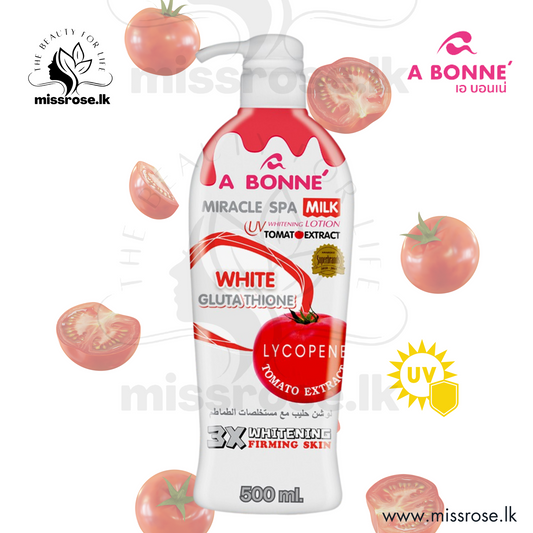 A Bonne Glutathione Lycopene Tomato Lotion 500ml - Missrose.lk