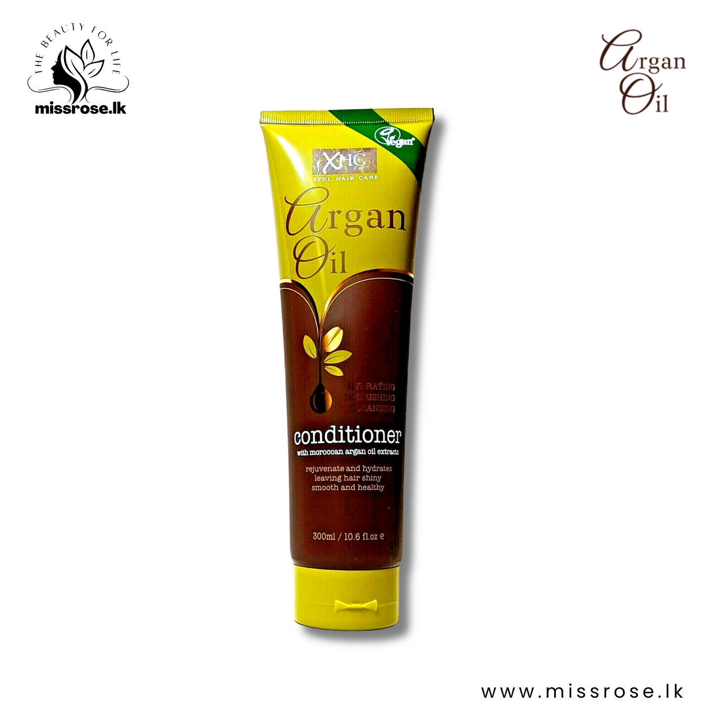 Argan Oil Conditioner 300ml - Missrose.lk