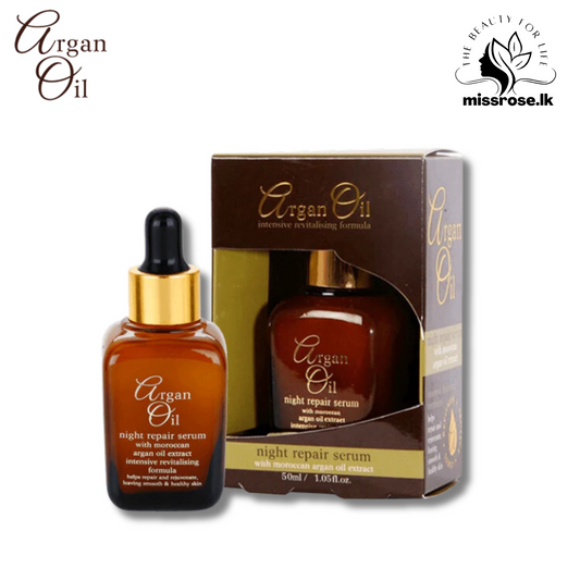 Argan Oil Night Repair Serum 30m - Missrose.lk