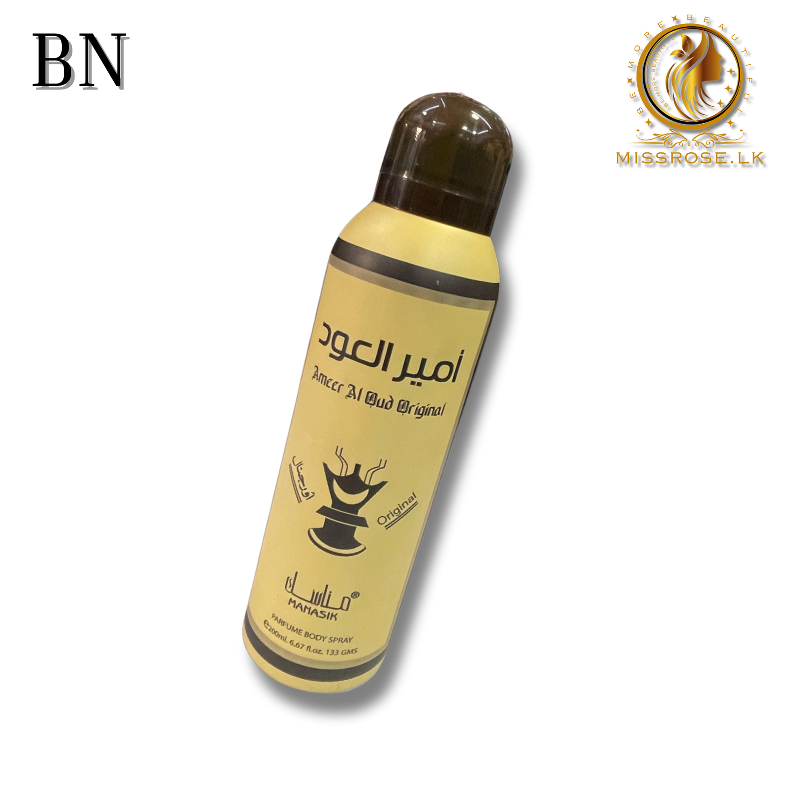 BN Ameer Al Oud Original Eau De Toilette Body Spary - Missrose.lk