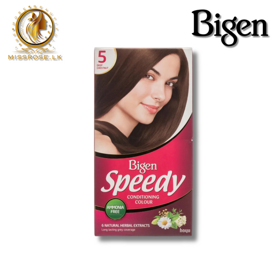 Bigen Speedy Conditioning Colour - 5 - Deep Chestnut - Missrose.lk