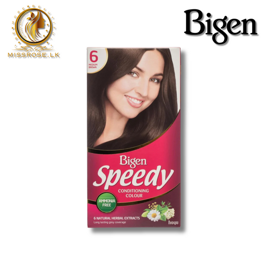 Bigen Speedy Conditioning Colour - 6 - Medium Brown - Missrose.lk