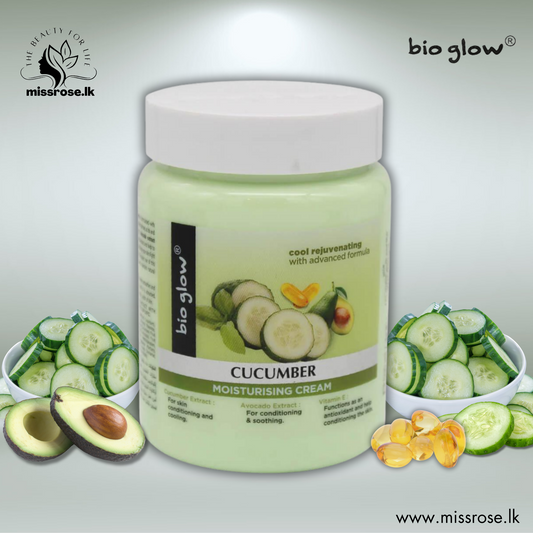Bio Glow Cucumber Moisturising Cream - Missrose.lk