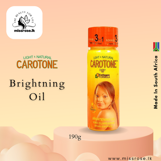 CAROTONE brightening oil 65ml - Missrose.lk