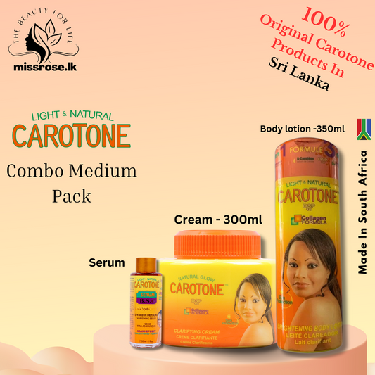 Carotone medium Pack - Missrose.lk