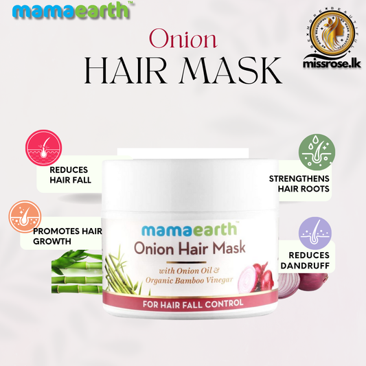 Mamaearth Onion Hair Mask – For Hair Fall Control 200g