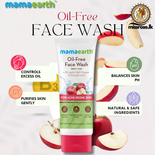 Mamaearth Oil-Free Face Wash For Oily Skin 100ml