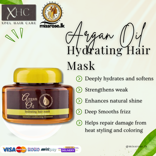 Argan Oil Hydrating Hair Mask (with Moroccan Argan Oil Extract)