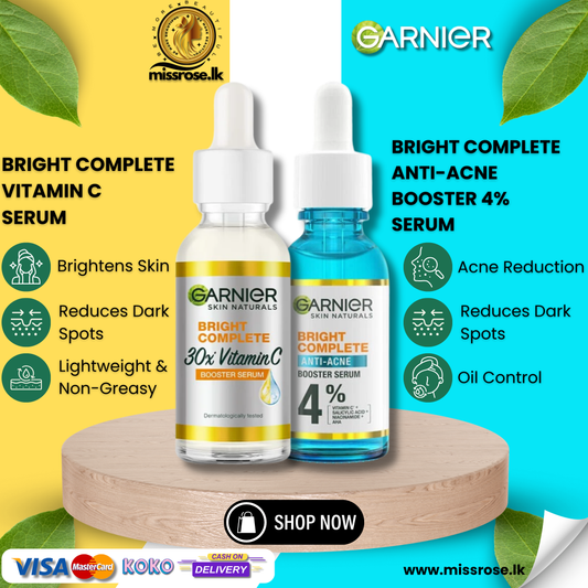 Garnier Vitamin C,Anti-Acne Booster 4% Serum