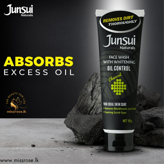 Junsui Naturals Face Wash with Whitening Oil Control - Missrose.lk