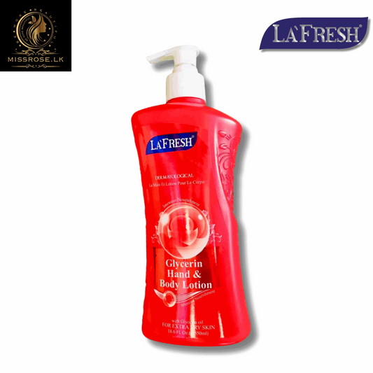 Lafresh Glycerin Hand and Body Lotion 550ml - Missrose.lk
