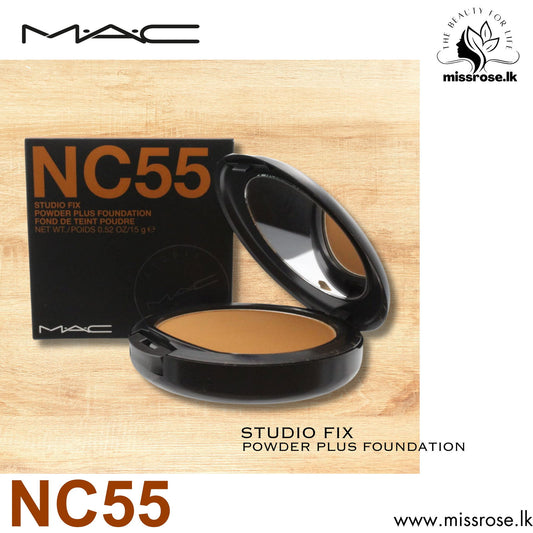 MAC Studio Fix Powder Plus Foundation NC55 - Missrose.lk