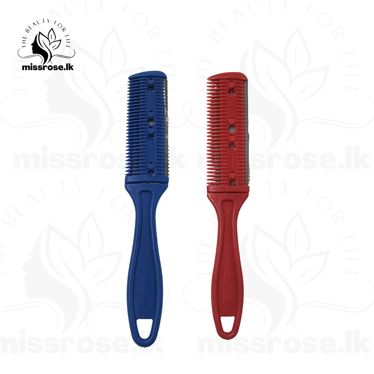Magic Gold Razor Comb Magic Collection Dual End Hair Cutter Razor Comb - 1 piece | Missrose.lk