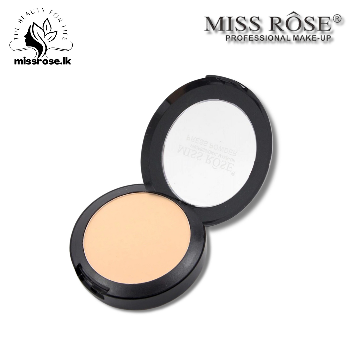 Miss Rose Beauty Pressed Powder - Missrose.lk