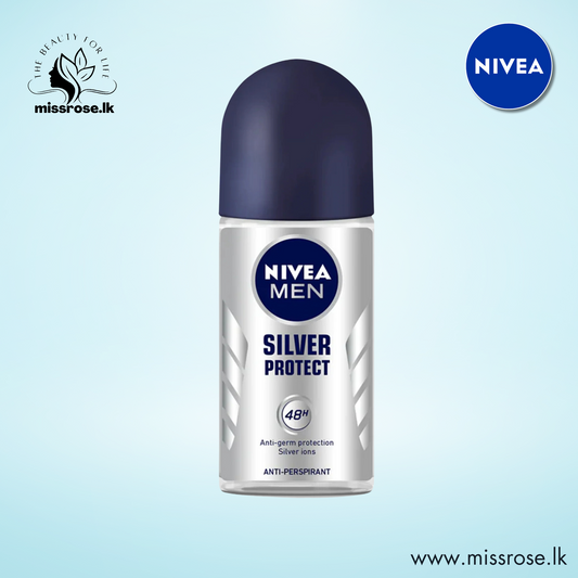 NIVEA MEN Silver Protect Deodorant Dynamic Power Roll-on 50ml - Missrose.lk