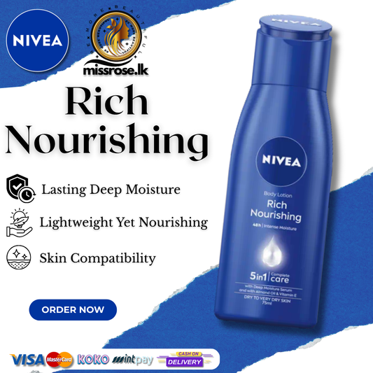 NIVEA Rich Nourishing Body Lotion for Dry Skin 250ml