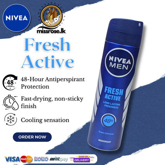 NIVEA Men Fresh Active Body Spray 150ml