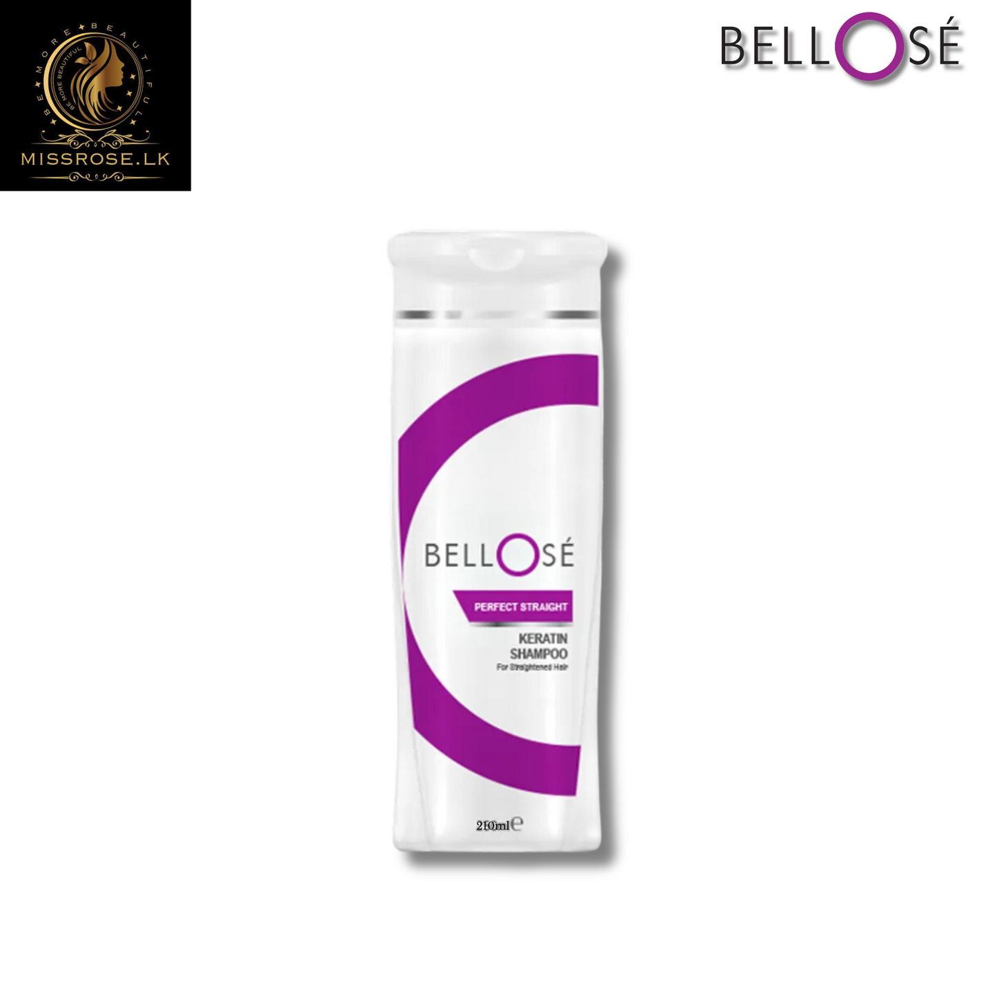 BELLOSE Perfect Straight Keratin Shampoo | Missrose.lk