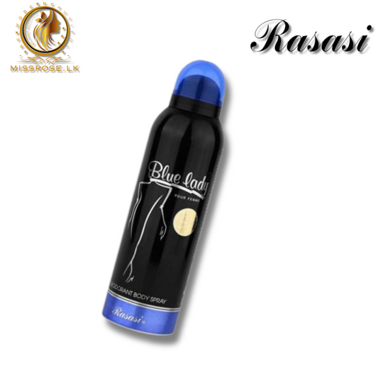 RASASI BLUE LADY 2 BODY SPRAY 200ml - Missrose.lk