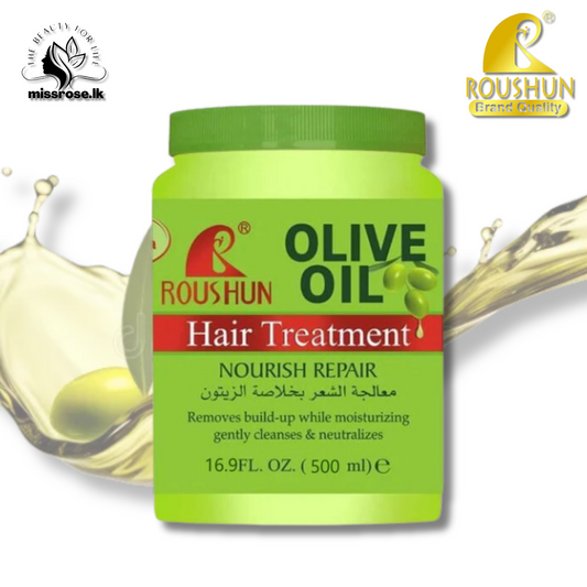 Roushun - Olive Oil Nourish Repair Hair Treatment - 500ml - Missrose.lk