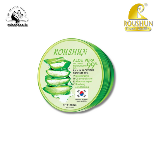 Roushun Aloe Vera 99_ Soothing Moisturizing Gel 200ml - Missrose.lk