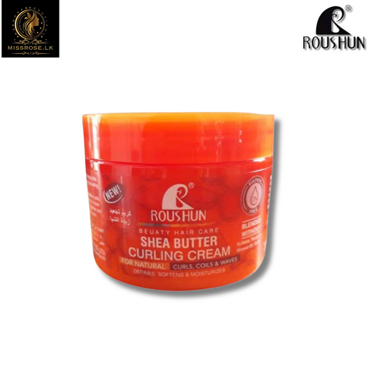 Roushun Shea Butter Curling Cream 350 ml - Missrose.lk